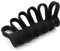 Xrkuu 6 Stück Magnetische Kabelbinder Schwarz Wiederverwendbare Kabelorganisatoren Silikon Magnetische Kabelclips Kabelgurte Kabelorganizer zum Organisieren und Bündeln von Drähten, Kabeln, Ladegerät