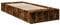 vidaXL Bettgestell, Bett mit Stauraum für Schlafzimmer, Bettrahmen mit Lattenrost, Schlafzimmerbett Einzelbett, Räuchereiche 100x200cm Holzwerkstoff