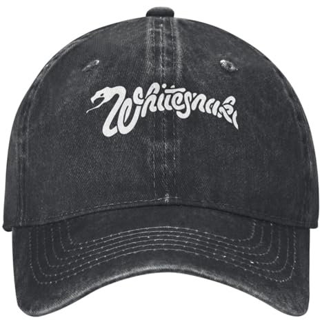 YANIUIE Whitesnake Gewaschene Baseballkappe Album 2020 ATINDEDE Classic Trucker Hut Sommer Männer Erwachsene Wandern Angeln Sonnenschutz Snapback Cap