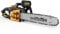 DOVAMAN 2400W Motosega Elettrica, Tensionamento Senza Attrezzi in un Passo, 40cm Barra e Catena Oregon, 15m/s Velocità della Catena, Olio Automatico, Freno Meccanico, 2 Catene - DCS01A