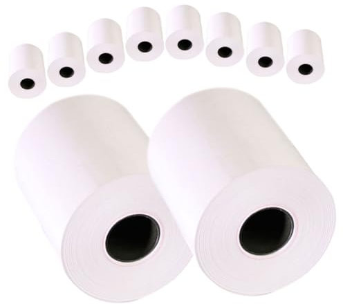 ABOOFAN 10rollen Thermodruckerpapier Thermopapierrollen Für Kassen Und Pos-systeme Klare Drucke Große Rollengröße Vielseitige Verwendung Einfache Installation