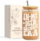 NOOMII 16th Birthday Gifts for Her | 16th Birthday Gift for Girls | Glass Cups with Lids and Straws | Coffee Mug for Presents | Present Tumbler 16oz | Unusual Gifts for 16 Years Old Girls