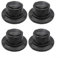 Nuts Suitable For Both Table & Wall Mounted Electric Fans Easy Fit Design (black)