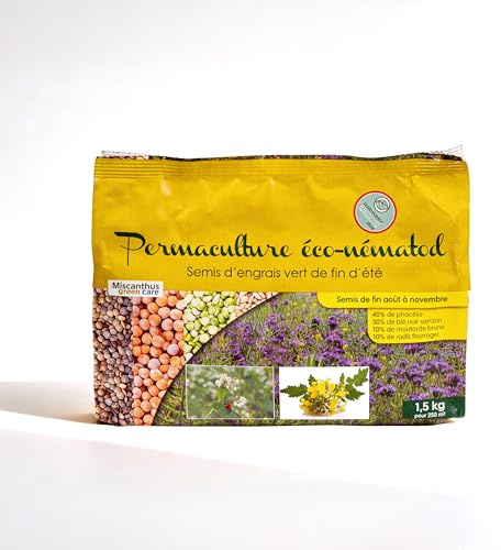 Permaculture eco-nematod® – Semis d’Engrais Vert de Fin d’Été – Nourrit et Régénère le Sol