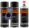 TRISTARcolor Autolack 2K Spraydosen Set für BMW B51 San Marino Blau Metallic/San Marino Blue Metallic Grundlack Basislack 2 Komponenten Klarlack Sprühdose
