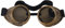 MagiDecor Schweißerbrille Steampunk Cyberbrille Gothic Schweiß Cosplay Fotos für Verkleiden
