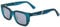 Diesel Unisex-Erwachsene DL0257 91C 47 Sonnenbrille, Blau (Blu Op/Fumo Specchiato)