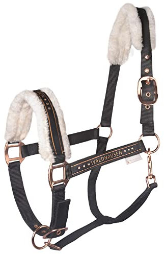 WALDHAUSEN Halfter Elegant, PON, schwarz