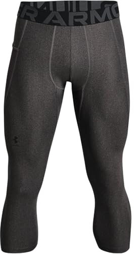 Under Armour Herren UA HG Armour 3/4 Legging, komfortable und robuste 3/4 Sportleggings für Männer, leichte und elastische Trainingshose mit Kompressionspassform
