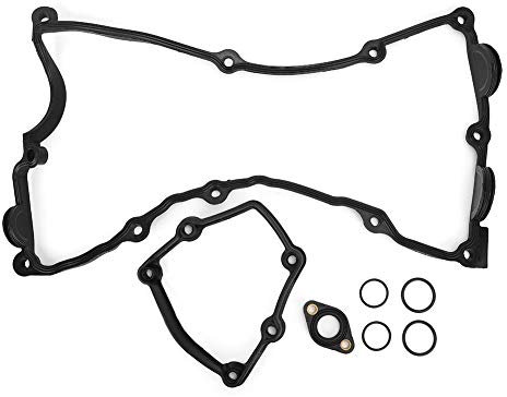 Aramox Motorventildeckel, Auto Ventildeckeldichtung KFZ, Ventildeckeldichtungssatz Passend für E87 120i E46 318i E90 320i X3 N46 N42 11120032224
