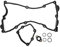 Aramox Motorventildeckel, Auto Ventildeckeldichtung KFZ, Ventildeckeldichtungssatz Passend für E87 120i E46 318i E90 320i X3 N46 N42 11120032224
