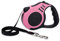 STOUCLA Einziehbare Hundeleine, Kleiner Hund, Rollleinen Anti-Rutsch Griff mit Brems,Rosa, 5m