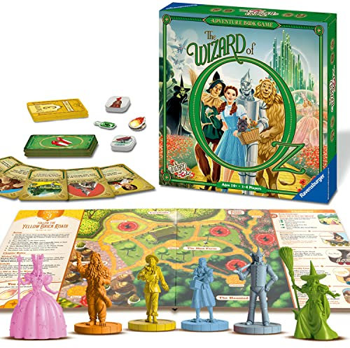 Ravensburger Wizard of Oz Abenteuerbuchspiel für Kinder ab 10 Jahren - Arbeiten Sie zusammen, um den Film durchzuspielen