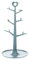 ULTECHNOVO Mug Holder Tree, with 6 Hooks, Mug Holder Coffee Mug Holder Removable Organizer Mug Rack Stand Countertop Mug Tree Home Storage Mug Hooks for Counte (Grey)
