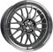 MB Design Felge LV1 7.0Jx17 ET45 5x108 Glanzgrau poliert kompatibel mit Volvo C30 S40 V50 V40