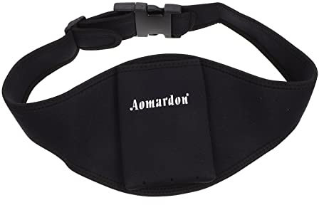 Milisten Adjustable Microphone Belt Pouch Waist Bag for Fitness Instructors Stylish Mic Carrier for Comfortable Teaching and Sound
