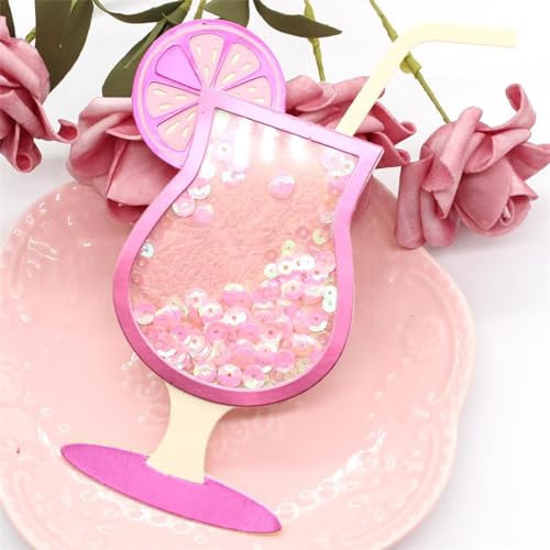 Metall-Stanzschablonen, 7 x 12,1 cm, Kelch, Metall-Stanzformen, Schablonen, Scrapbooking, Album, Karten, Dekoration