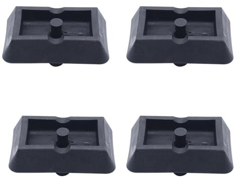 SHLPDFM 4 x Wagenheberaufnahme Wagenheber Aufnahme Adapter Gummiauflage Hebebühne für BMW E46 E63 E64 E65 E85 E86 X5 E53 X3 E89 Z4 51718268885 51717001650