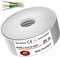 MAS Premium Cable de alimentación de 5 m hasta 100 m para ambientes húmedos, NYM-J, 4 x 1,5 mm², anillo de cable eléctrico para instalación fija (25 m)