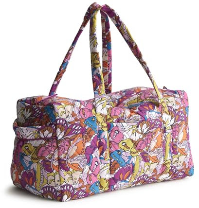 Vera Bradley Damen Nylon Große Original Duffel Reisetasche, Flattern, Einheitsgröße