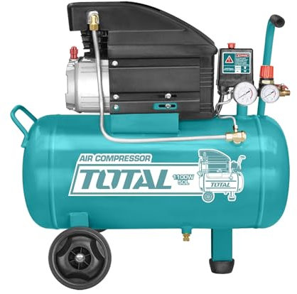 Compresseur d'air industriel 50L/2,2 kW / 92 dB / 8bar, 220-240V, 3000 heures TC1300506E