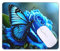 Mauspad Klein 420 X 350 mm Mousepad, Blaue Rose Mauspad, VerschleißFeste NäHte, rutschfeste Gummibasis Gaming Mauspad, Wassxerdicht Schreibtischunterlage für Pc,Laptop,Home, Office Geschenk T-6322