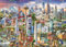 Jigsaw Puzzles for Adults 1000 Piece Symbols of North America 27.56 x 19.69 Inch Jigsaw Puzzle for Adults Educational Game 1000 Pieces America Landmark Puzzles for Adult