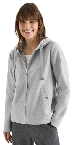 Cecil Damen Hoodie Jacke in Woll-Optik