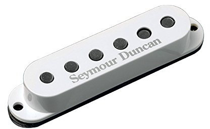 Seymour Duncan SSL-6 Série simple Custom Flat Strat Micro pour Guitare Electrique Blanc