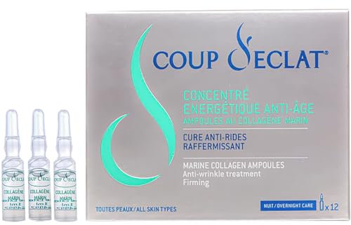 Coup d'Eclat Ampoules Régénératrices au Collagène Marin