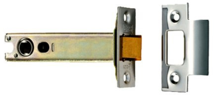 4 Heavy Duty Bolt Through Tubular Latch 100mm EB/SSS (2 Faceplates) TLS5040EB/SSS