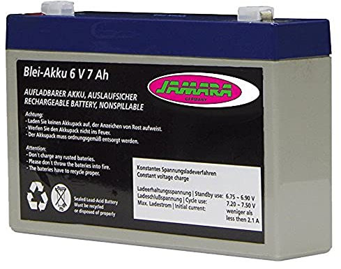 JAMARA 404620 - Akku Rideon 6V7Ah Blei