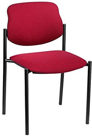 NOWY STYL STYL Black C29 4ER Besucherstuhl Bordeaux/G:sch/4
