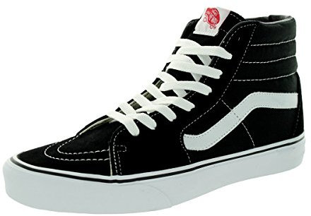 Vans Unisex Adultos SK8-Hi Sneaker, Black/Black/White, 42 EU