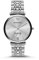 Emporio Armani Uhr für Herren , Quarzwerk, 40mm Silbernes Edelstahlgehäuse mit Edelstahlarmband, AR1819