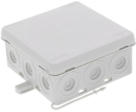 Wiska 10109427 Abzweigkasten (L x B x H) 86 x 86 x 41 mm Lichtgrau (RAL 7035) IP55 1 St.