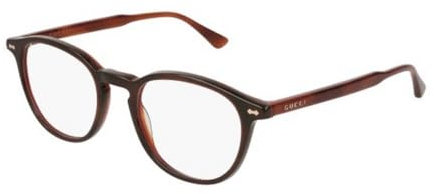 GUCCI GG0187O-008 Custodie per Occhiali, Havana, 49.0 Unisex-Adulto