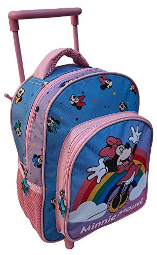 Rucksack Asilo Trolley Minnie Mouse Disney 2 Räder ausziehbarer Griff 30 cm - MIN0617