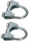 KOTARBAU® 2er Set Bügelschelle 38mm Auspuffschelle Rohrschelle Rohrbügelschelle U-Bolzen für Montage von Antennen Rohren Masten Universalschelle für Rohrverbindungen