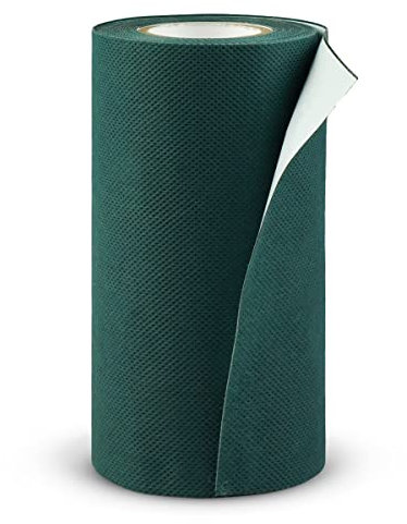 Artificial Grass Tape (15cm x 5m) Self-Adhesive Synthetic Seaming Turf Tape for Garden Outdoor, Lawn Grass Joining Tape, Fully Weatherproof Fake Grass Seam tape