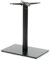 Dublino Premium Tischgestell Metall - PJ6090 | schwarz | Höhe 73 cm | Standfuß 60x40 cm | max. Tischplattengröße 120x80 cm |(60 x 40 x 73 cm, 1, Tischbein) | Ideal für Esstische