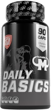 Mammut Nutrition Daily Basics - 90 Stück/Dose hochwertiger Mix aus Vitaminen und Mineralstoffen