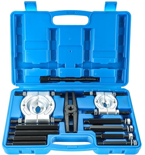 DASBET 12PCS Bearing Puller Set 5-Ton-Capacity Bearing Separator Kit