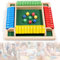 Abiemuce Shut The Box, 2-4 Spieler Shut The Box Würfelspiel, Würfelspiel für Erwachsene und Kinder, 8 WüRfeln, Klassische Tischversion für Das Klassenzimmer, zu Hause, auf Partys oder in der Kneipe