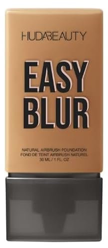 HUDABEAUTY Original Easy Blur Natural Airbrush Foundation, 30 ml, von Bella, (450 g Schokoladenmousse, 30 ml (1er-Pack)