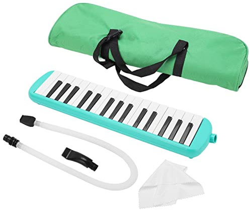Strumento Melodica, Tastiera per pianoforte ad aria 32 tasti Pianoforti a bocca professionali Melodica con bocchino corto per principianti, musicisti professionisti
