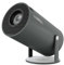 LQWELL HY300 PRO Mini Beamer, 4K 1080P Unterstützung, mit Android 11, WiFi 6, Bluetooth 5.0, unterstützt Airplay & Miracast, tragbarer Heim- und Outdoor-Projektormer, für Android/iPhone/PC/Mac, Grau