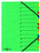 Pagna Ordnungsmappe Easy (Sammelmappe, 12 Fächer, 1-12) grün, A4
