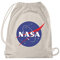 NASA Logo Galaxy Streetwear Outfit Turnbeutel & Gym Bag One Size Natur