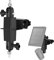 Dual-Schnittstelle Überwachungskamera und Solarpanel Dachrinnen-Halterung für Ring Stick Up Cam/ Ring Spotlight Cam - Kamera Solar Aussen Sicherheitskamera Outdoor Halterung, Weiß (Schwarz, 2 Pack)